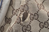 Authentic GUCCI Sukey Shoulder Tote Bag GG Canvas Leather 247902 Brown 4007K