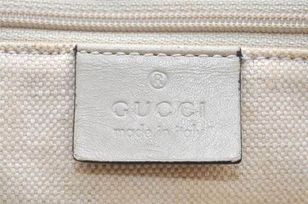 Authentic GUCCI Sukey Shoulder Tote Bag GG Canvas Leather 247902 Brown 4007K