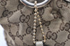 Authentic GUCCI Sukey Shoulder Tote Bag GG Canvas Leather 247902 Brown 4007K