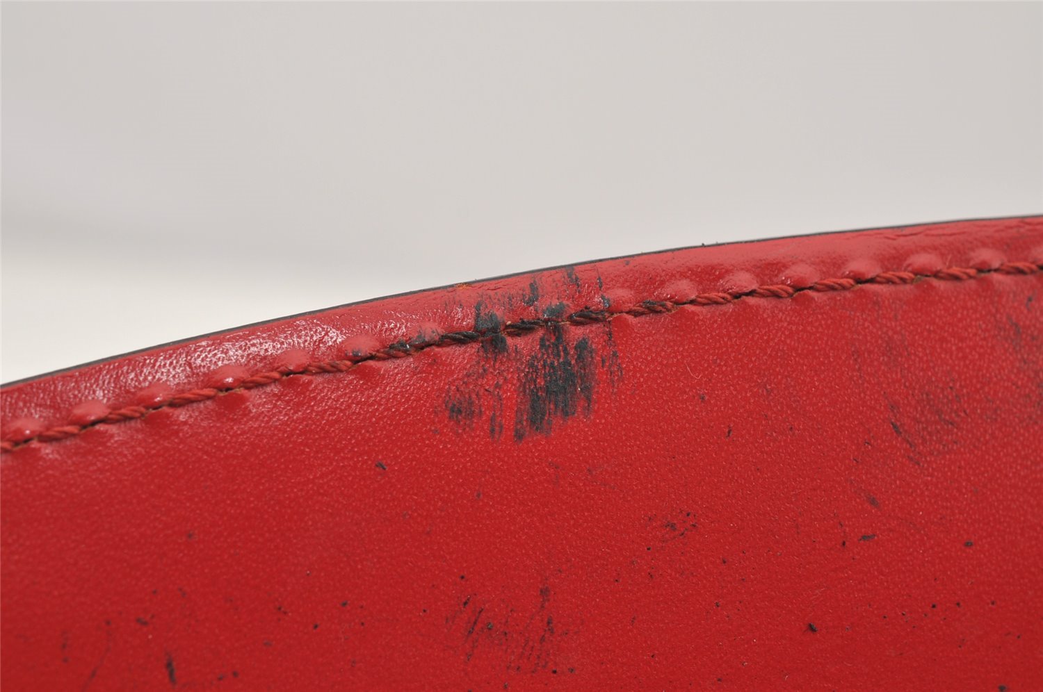 Authentic Louis Vuitton Epi Riviera Hand Bag Red M48187 LV Junk 4008I