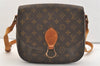 Authentic Louis Vuitton Monogram Saint Cloud GM M51242 Shoulder Cross Bag 4008J