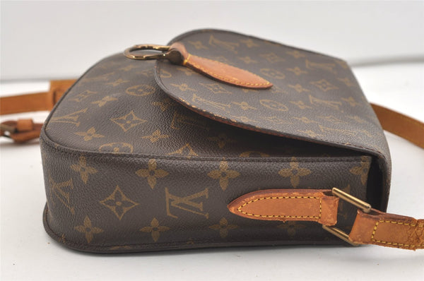 Authentic Louis Vuitton Monogram Saint Cloud GM M51242 Shoulder Cross Bag 4008J