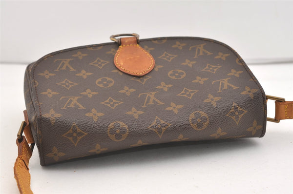 Authentic Louis Vuitton Monogram Saint Cloud GM M51242 Shoulder Cross Bag 4008J