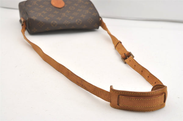 Authentic Louis Vuitton Monogram Saint Cloud GM M51242 Shoulder Cross Bag 4008J
