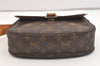 Authentic Louis Vuitton Monogram Saint Cloud GM M51242 Shoulder Cross Bag 4008J