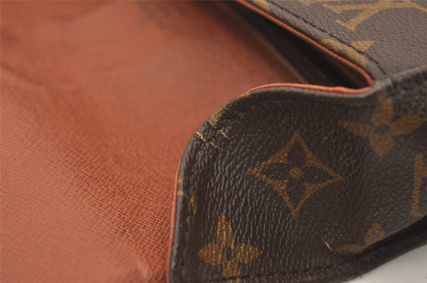 Authentic Louis Vuitton Monogram Saint Cloud GM M51242 Shoulder Cross Bag 4008J