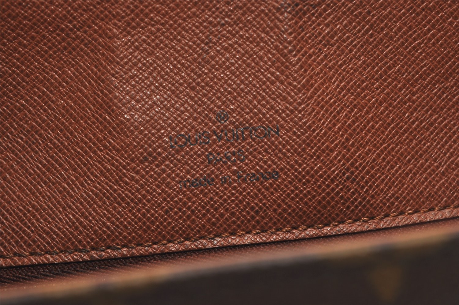 Authentic Louis Vuitton Monogram Saint Cloud GM M51242 Shoulder Cross Bag 4008J