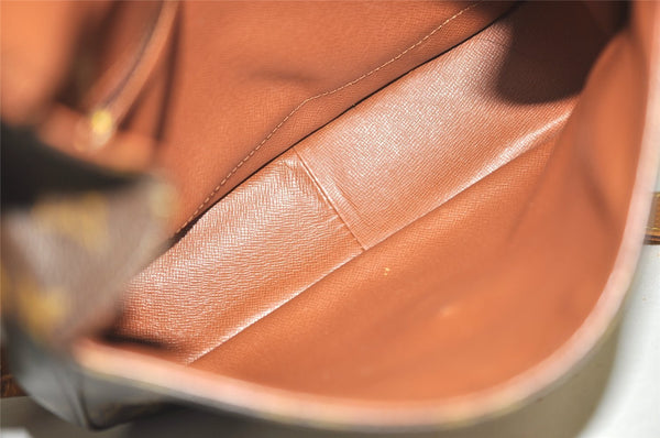 Authentic Louis Vuitton Monogram Saint Cloud GM M51242 Shoulder Cross Bag 4008J