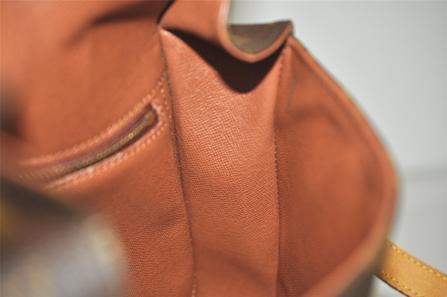 Authentic Louis Vuitton Monogram Saint Cloud GM M51242 Shoulder Cross Bag 4008J