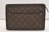 Authentic Louis Vuitton Monogram Pochette Homme Clutch Hand Bag M51795 LV 4009J