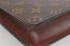 Authentic Louis Vuitton Monogram Pochette Homme Clutch Hand Bag M51795 LV 4009J