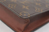 Authentic Louis Vuitton Monogram Pochette Homme Clutch Hand Bag M51795 LV 4009J