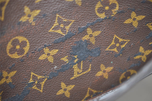 Authentic Louis Vuitton Monogram Pochette Homme Clutch Hand Bag M51795 LV 4009J