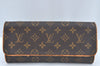 Authentic Louis Vuitton Monogram Pochette Twin GM Shoulder Bag M51852 LV 4010J