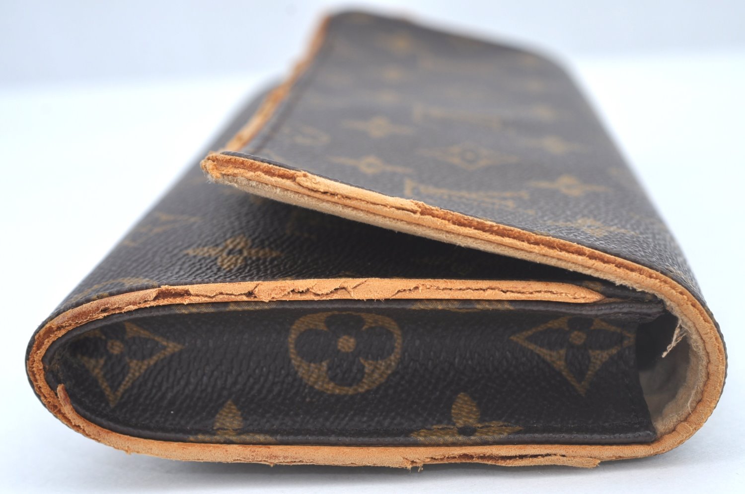 Authentic Louis Vuitton Monogram Pochette Twin GM Shoulder Bag M51852 LV 4010J