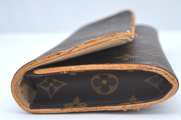 Authentic Louis Vuitton Monogram Pochette Twin GM Shoulder Bag M51852 LV 4010J