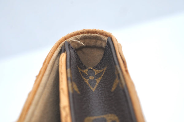 Authentic Louis Vuitton Monogram Pochette Twin GM Shoulder Bag M51852 LV 4010J