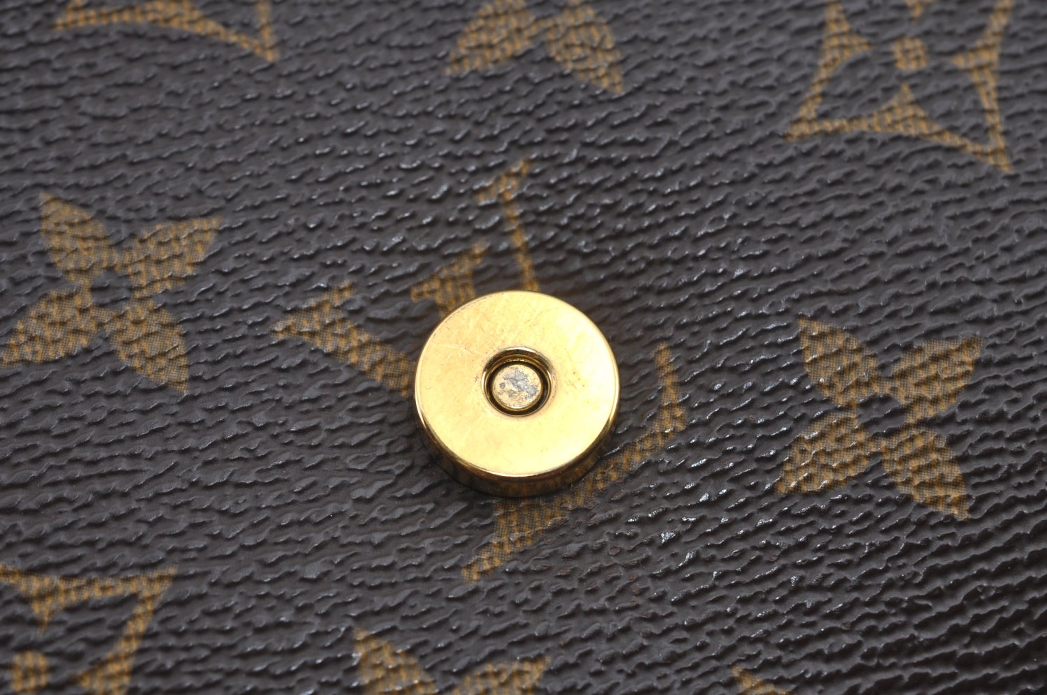 Authentic Louis Vuitton Monogram Pochette Twin GM Shoulder Bag M51852 LV 4010J