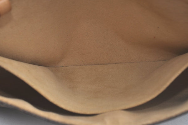 Authentic Louis Vuitton Monogram Pochette Twin GM Shoulder Bag M51852 LV 4010J