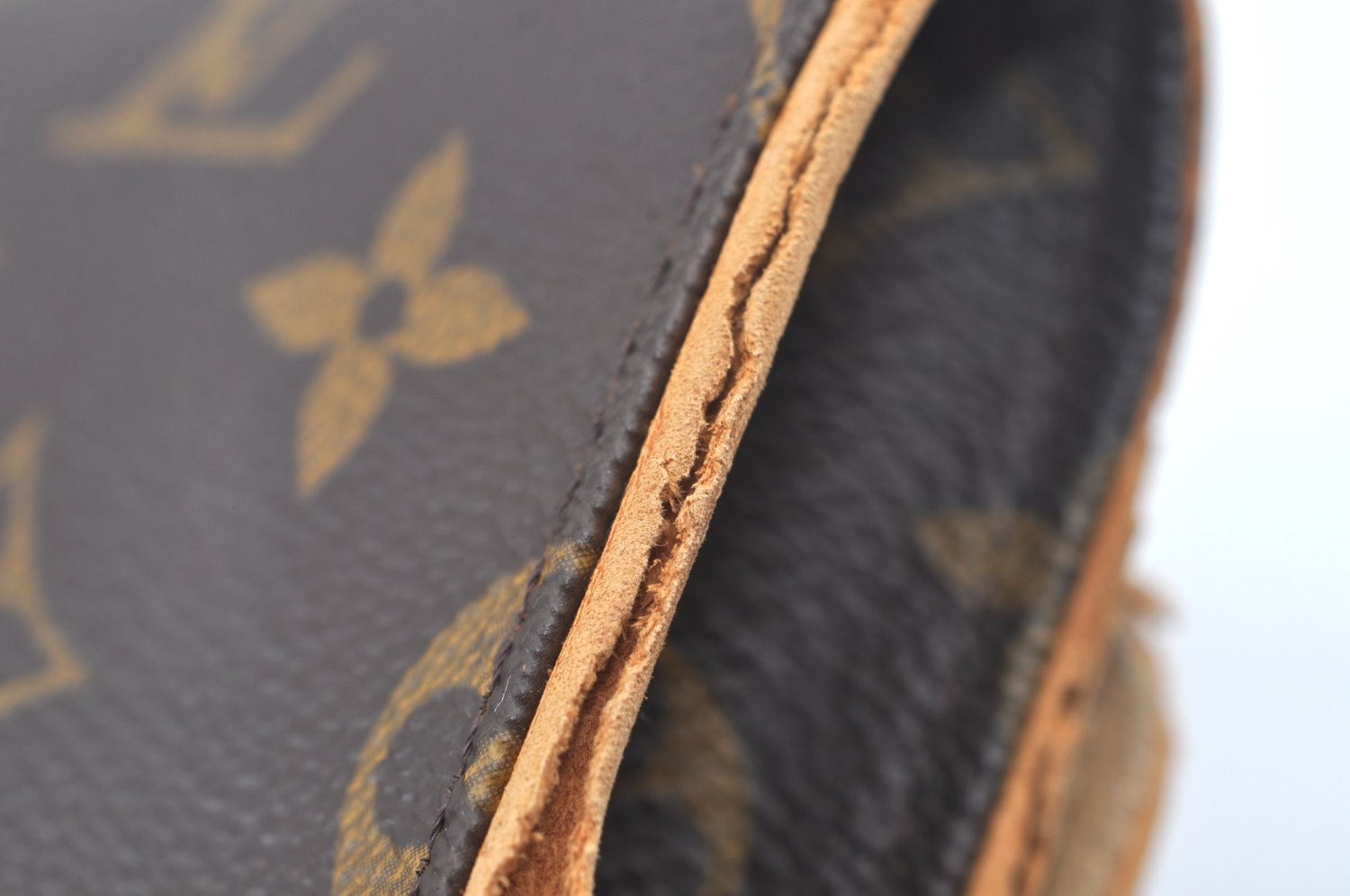 Authentic Louis Vuitton Monogram Pochette Twin GM Shoulder Bag M51852 LV 4010J