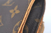 Authentic Louis Vuitton Monogram Pochette Twin GM Shoulder Bag M51852 LV 4010J