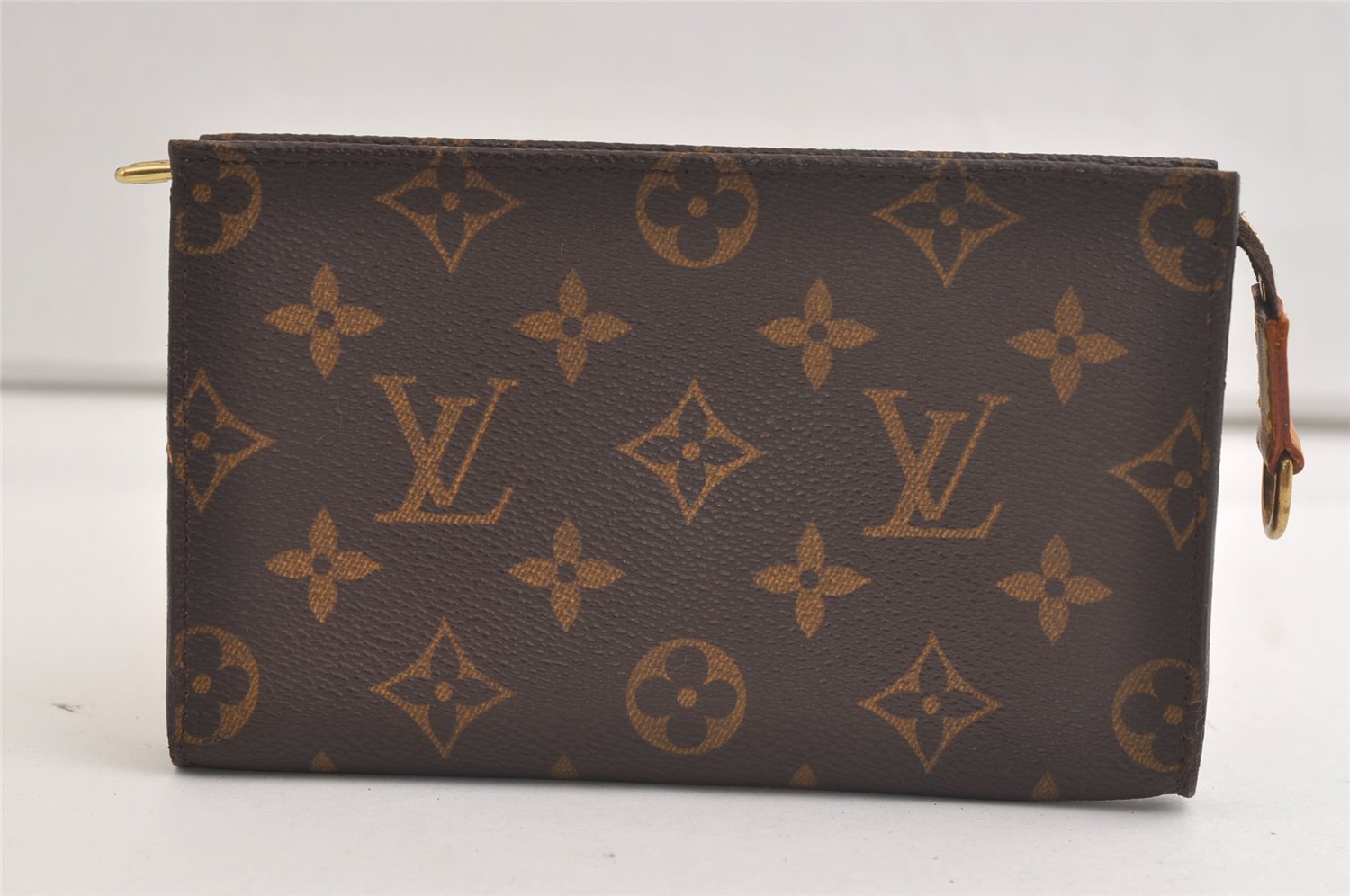 Authentic Louis Vuitton Monogram Pouch For Bucket PM LV 4010K