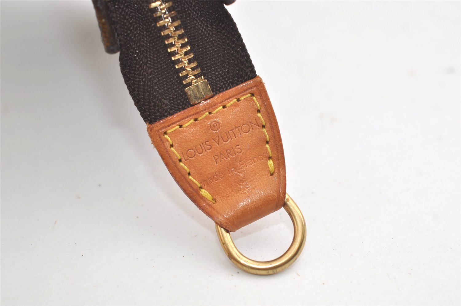 Authentic Louis Vuitton Monogram Pouch For Bucket PM LV 4010K