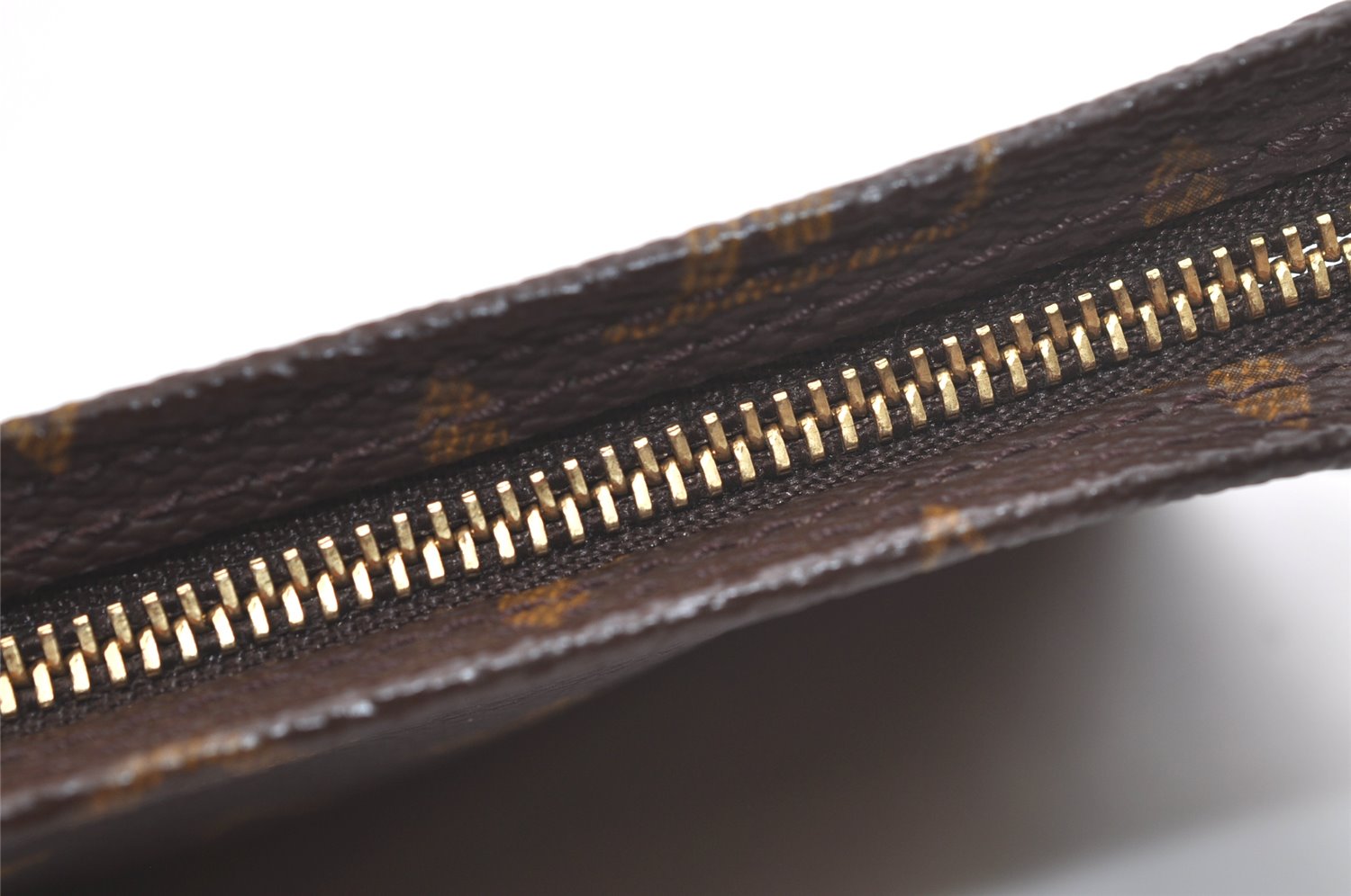 Authentic Louis Vuitton Monogram Pouch For Bucket PM LV 4010K