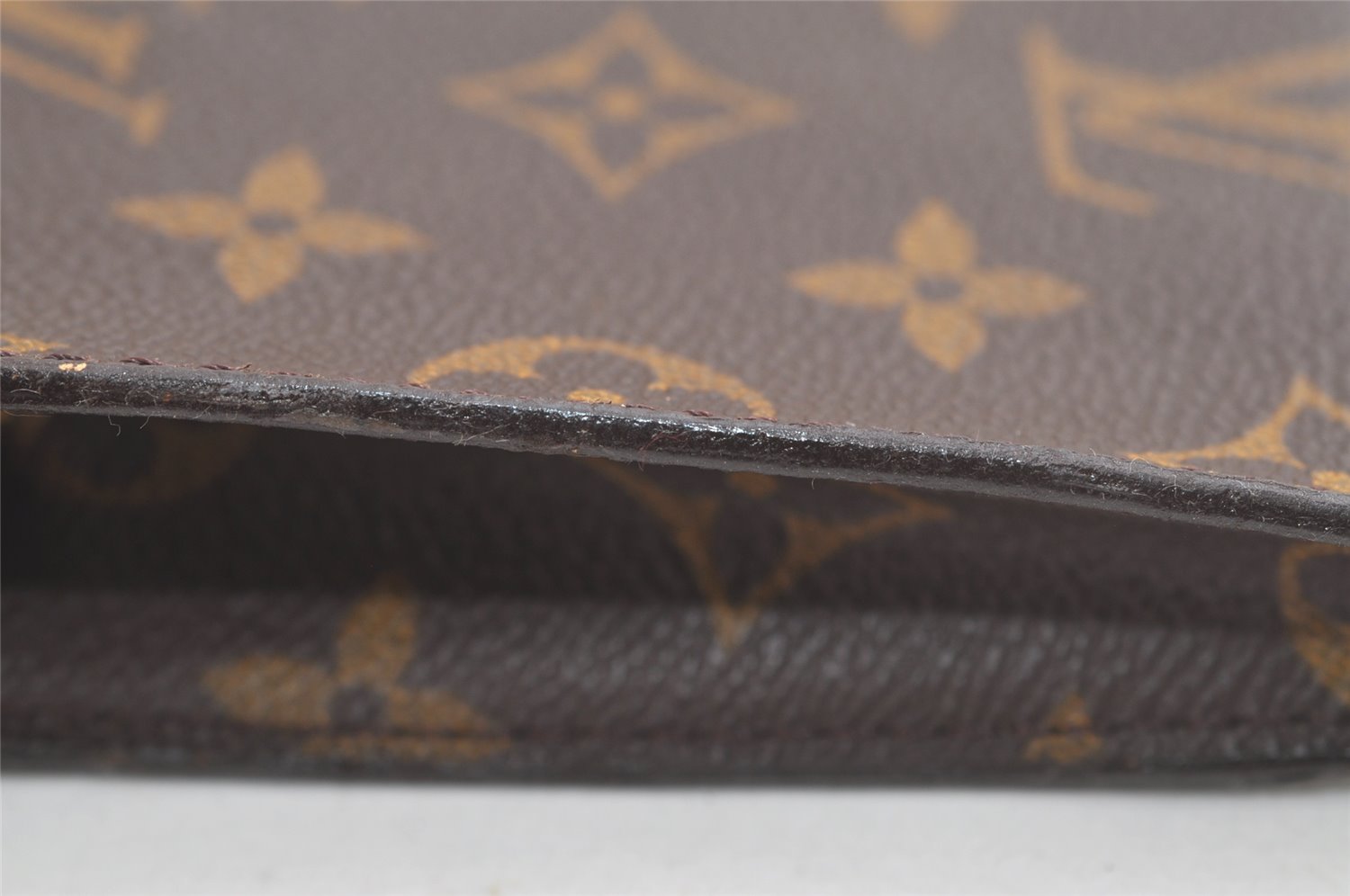 Authentic Louis Vuitton Monogram Pouch For Bucket PM LV 4010K