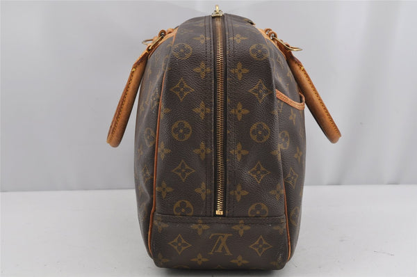 Authentic Louis Vuitton Monogram Deauville Hand Bag M47270 LV 4011J