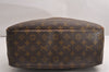 Authentic Louis Vuitton Monogram Deauville Hand Bag M47270 LV 4011J
