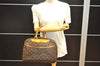 Authentic Louis Vuitton Monogram Deauville Hand Bag M47270 LV 4011J