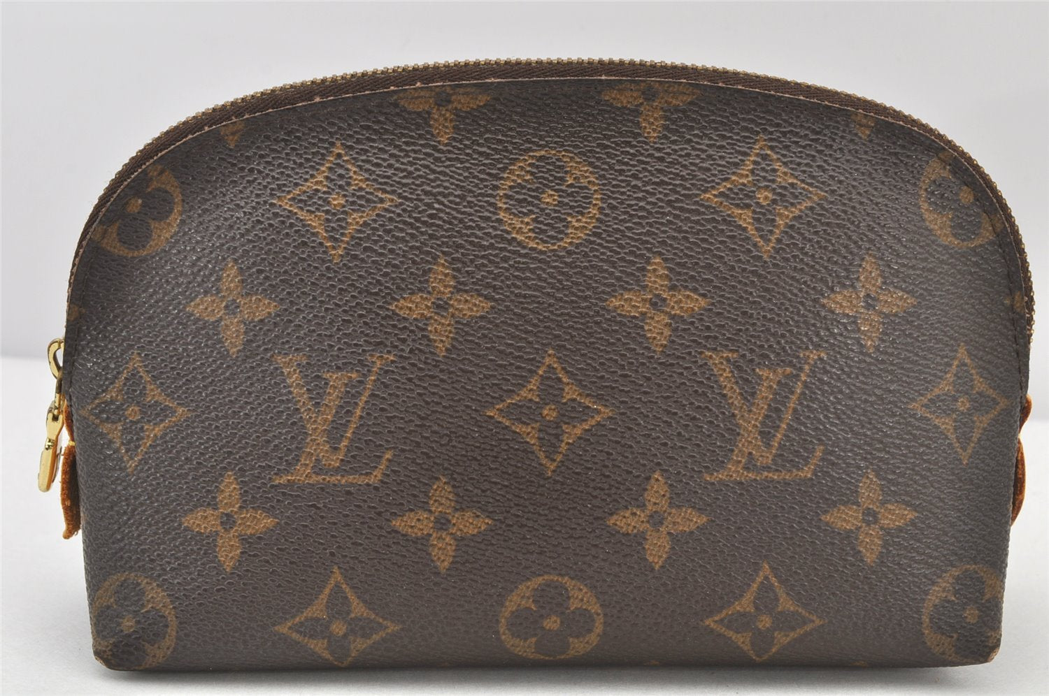 Authentic Louis Vuitton Monogram Pochette Cosmetic Pouch M47515 LV 4012K