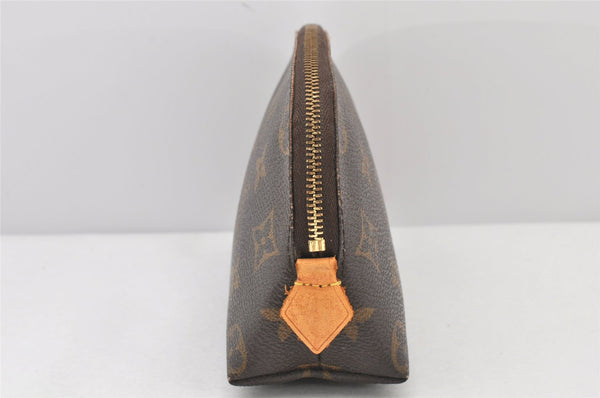 Authentic Louis Vuitton Monogram Pochette Cosmetic Pouch M47515 LV 4012K