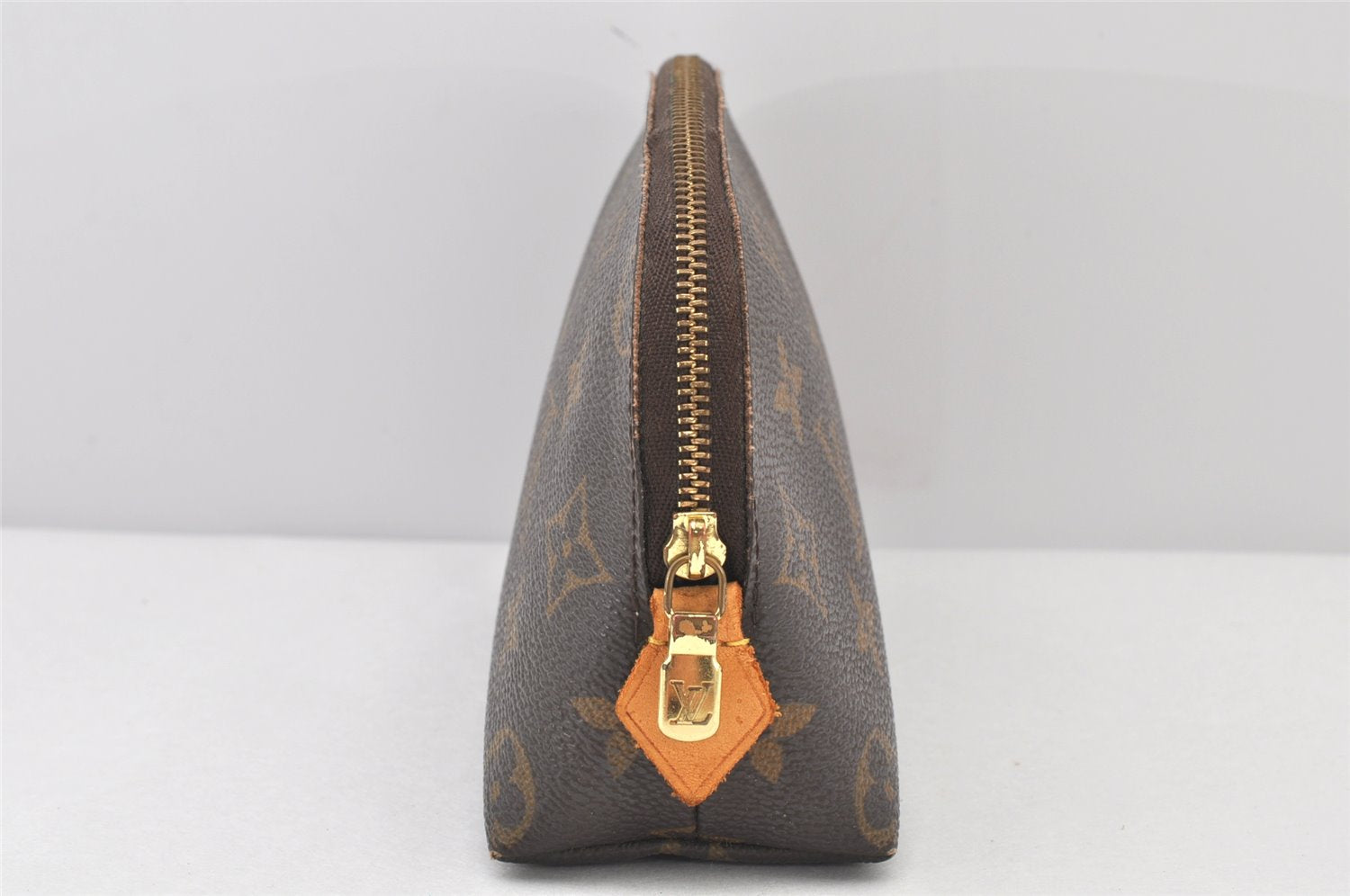 Authentic Louis Vuitton Monogram Pochette Cosmetic Pouch M47515 LV 4012K