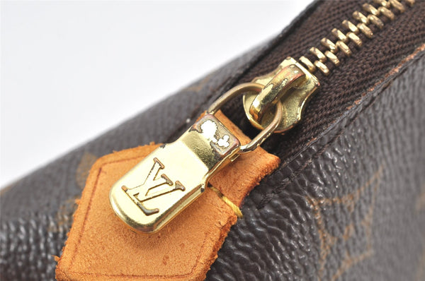 Authentic Louis Vuitton Monogram Pochette Cosmetic Pouch M47515 LV 4012K