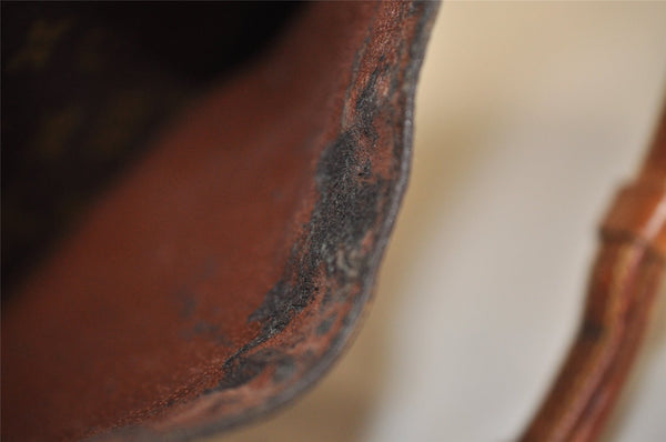 Authentic Louis Vuitton Monogram Saint Cloud GM M51242 Shoulder Bag Junk 4013I