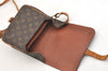 Authentic Louis Vuitton Monogram Cartouchiere MM M51253 Shoulder Cross Bag 4013J