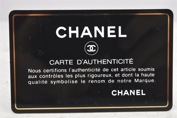 Authentic CHANEL New Travel Line Tote Bag Nylon Leather Black Junk 4013K