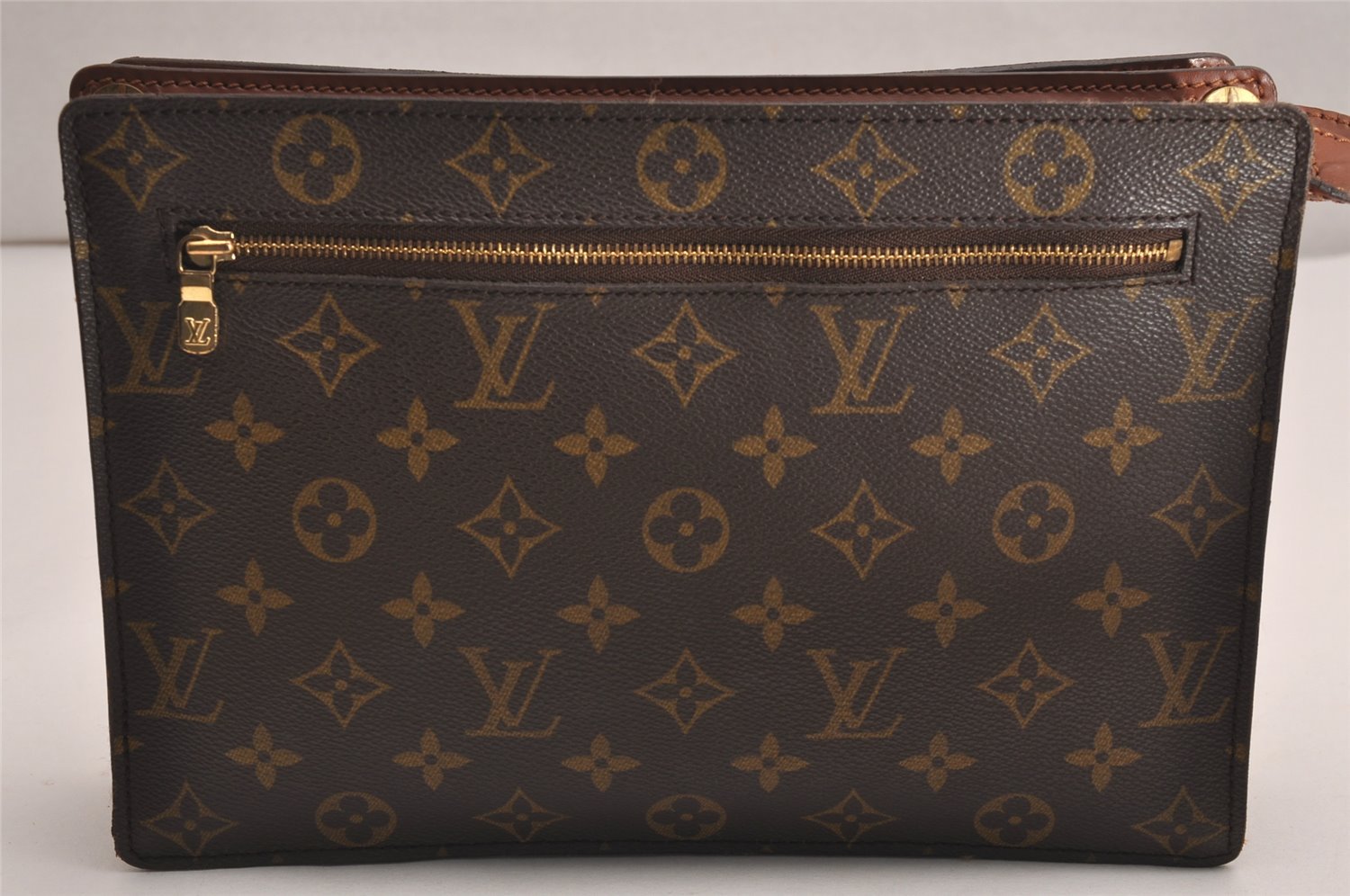 Authentic Louis Vuitton Monogram Enghien Shoulder Cross Bag M51205 LV 4014J