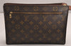Authentic Louis Vuitton Monogram Enghien Shoulder Cross Bag M51205 LV 4014J