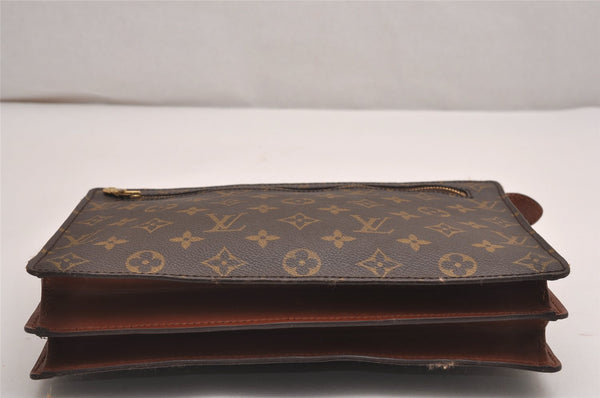 Authentic Louis Vuitton Monogram Enghien Shoulder Cross Bag M51205 LV 4014J