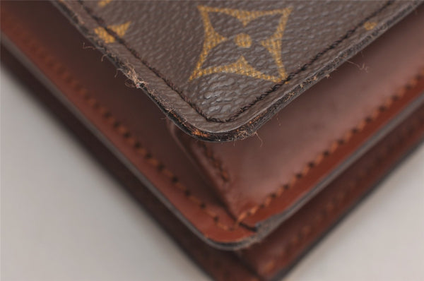 Authentic Louis Vuitton Monogram Enghien Shoulder Cross Bag M51205 LV 4014J