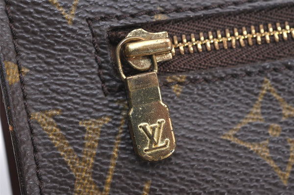 Authentic Louis Vuitton Monogram Enghien Shoulder Cross Bag M51205 LV 4014J