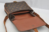 Authentic Louis Vuitton Monogram Cartouchiere MM M51253 Shoulder Bag Junk 4015I