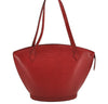 Auth Louis Vuitton Epi Saint Jacques Shopping Shoulder Bag Red M52267 LV 4015J