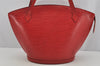 Auth Louis Vuitton Epi Saint Jacques Shopping Shoulder Bag Red M52267 LV 4015J