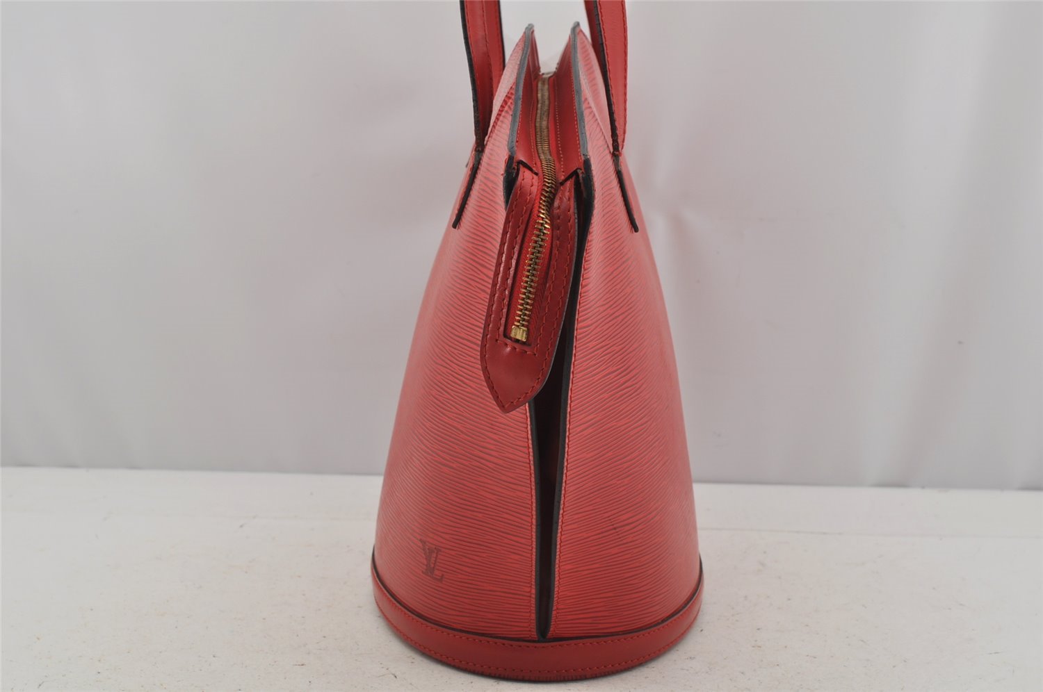 Auth Louis Vuitton Epi Saint Jacques Shopping Shoulder Bag Red M52267 LV 4015J