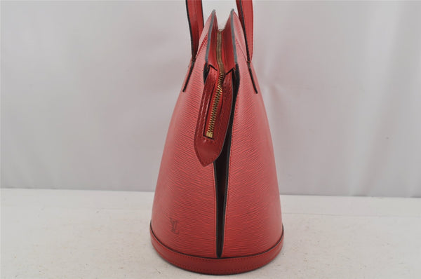 Auth Louis Vuitton Epi Saint Jacques Shopping Shoulder Bag Red M52267 LV 4015J