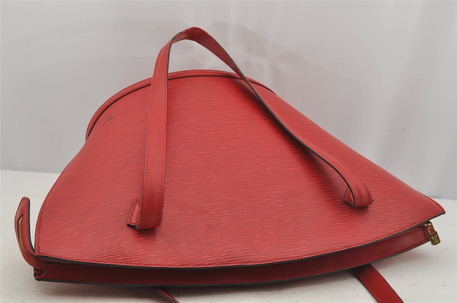 Auth Louis Vuitton Epi Saint Jacques Shopping Shoulder Bag Red M52267 LV 4015J